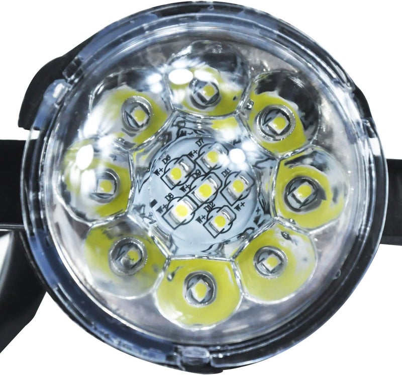 HOLATO 12V LED Headlight Front Head Lamp for 50cc 70cc 90cc 110cc 125cc TaoTao ATA 110D 125D Coolster 3050D 3125R Sunl Baja Roketa Apollo Kazuma Chinese ATV Four Wheeler Quad Parts Heavy Duty 2Pcs - Image 3